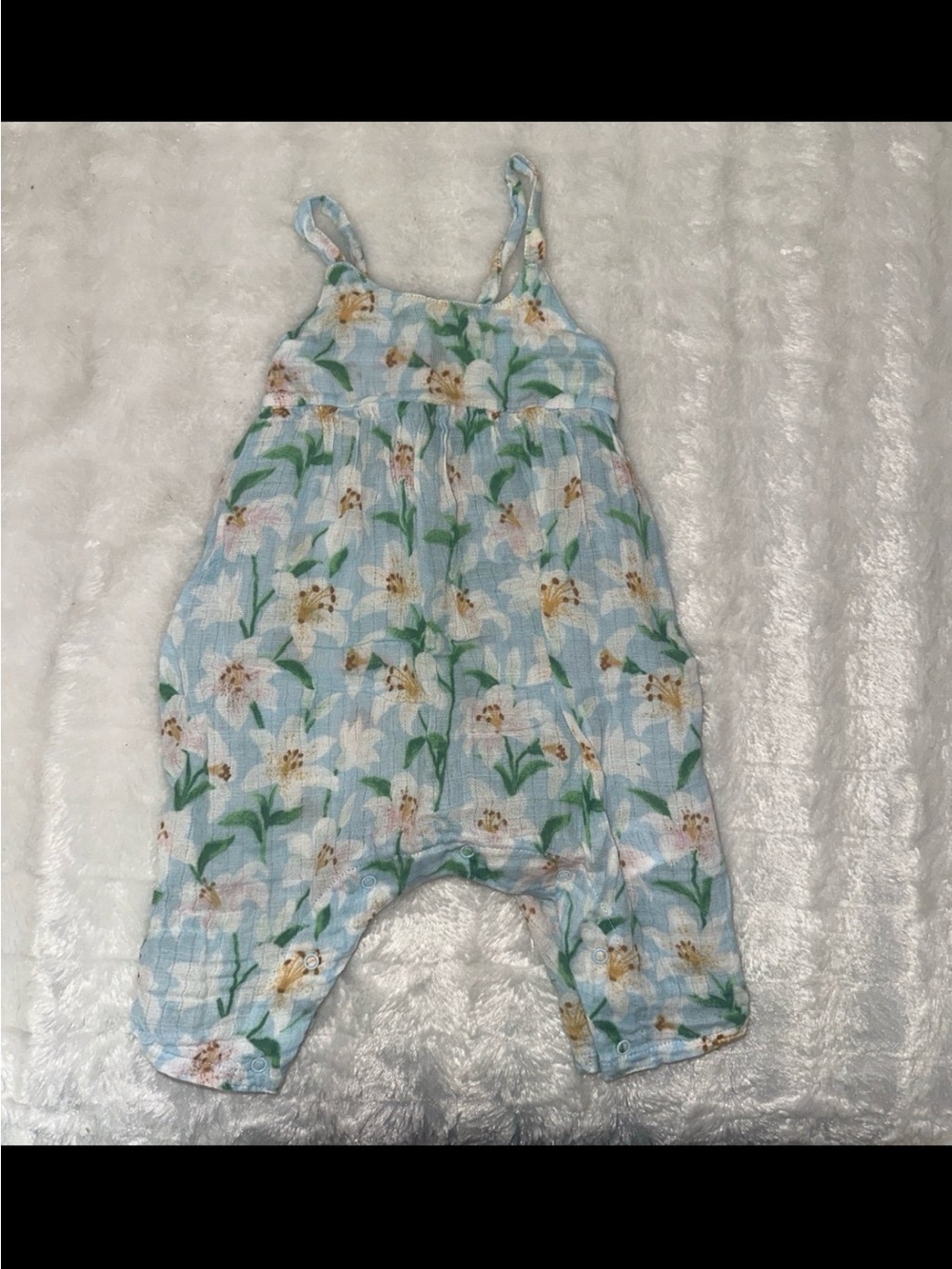 Angel dear muslin romper 3-6 months